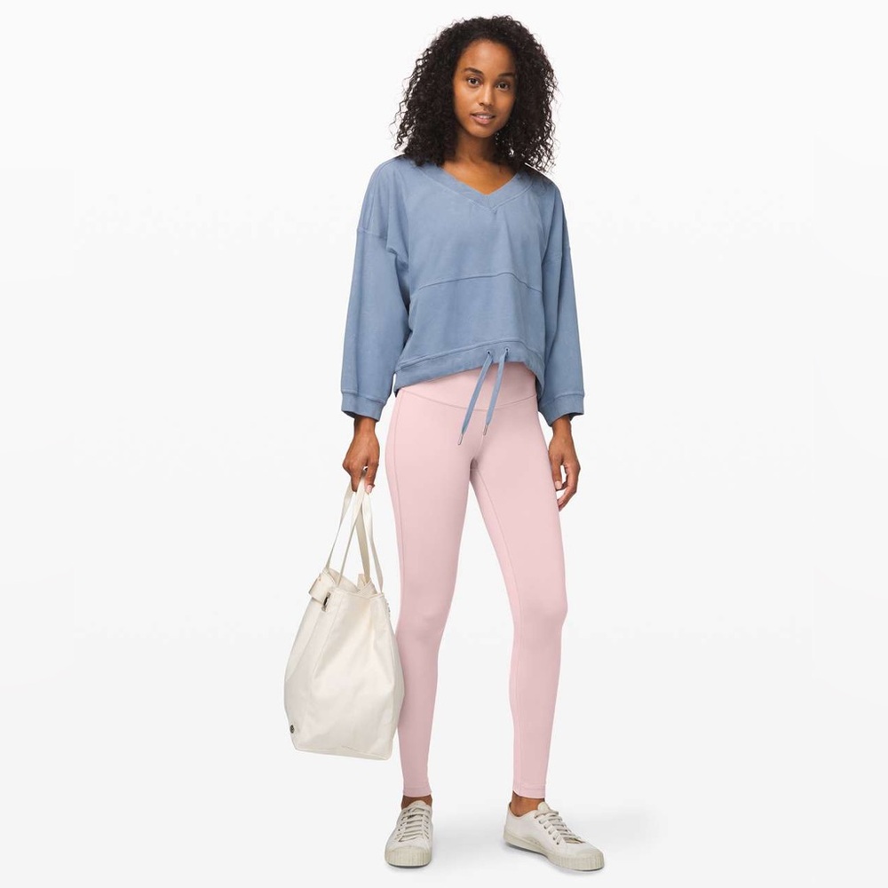Lululemon Wunder Under High-Rise Tight 28" *Full-On Luxtreme in Smoky Blush Sz 2